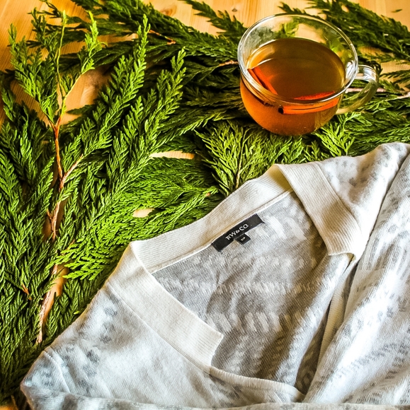 RW&Co. Waterfall Merino Wool Sweater - Picture 1 of 10